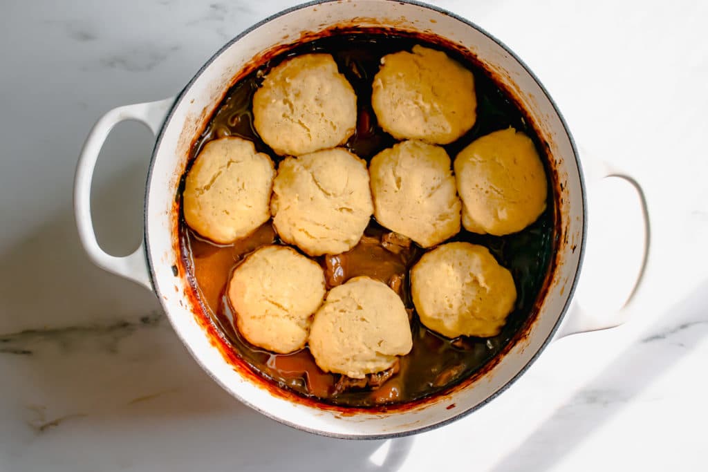 cooked dumplings