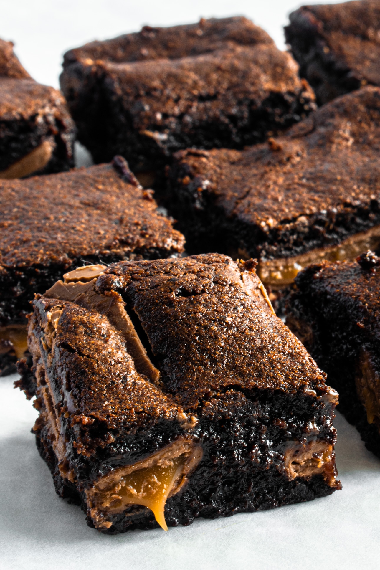 Rich Caramel Chocolate Brownies Recipe Hint Of Helen   Caramel Brownies Recipe Hint Of Helen 