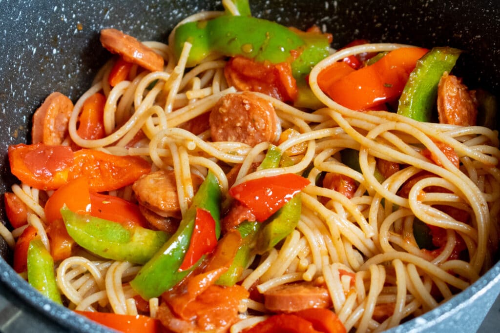 Actifry Chorizo and Peppers Recipe 
