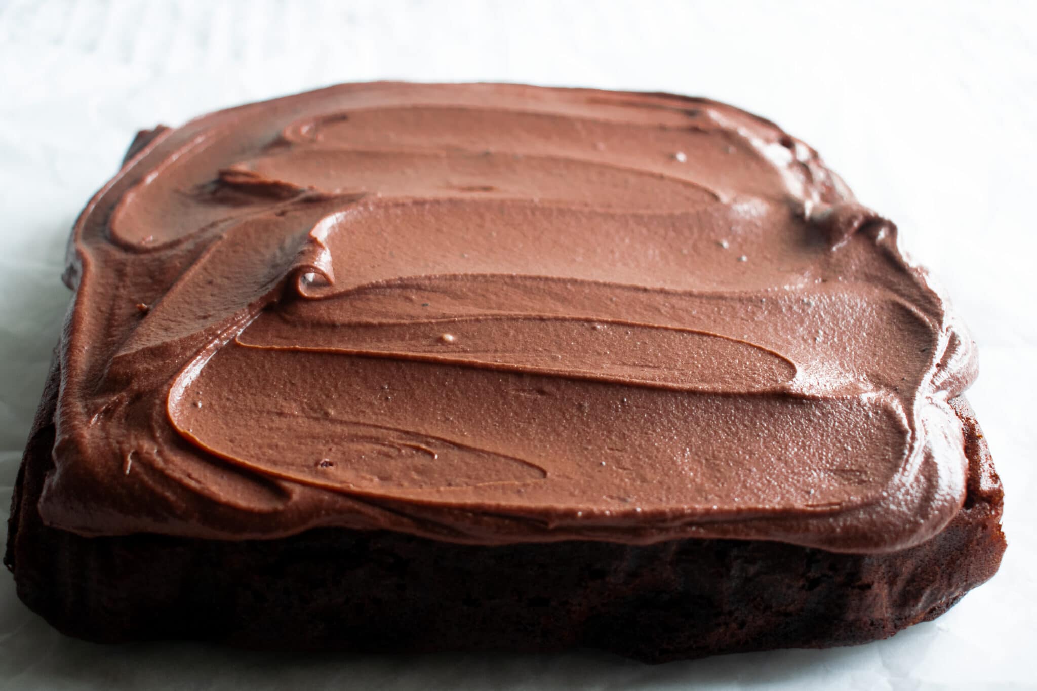 Chocolate Fudge Cake Traybake Easy to Make Hint Of Helen