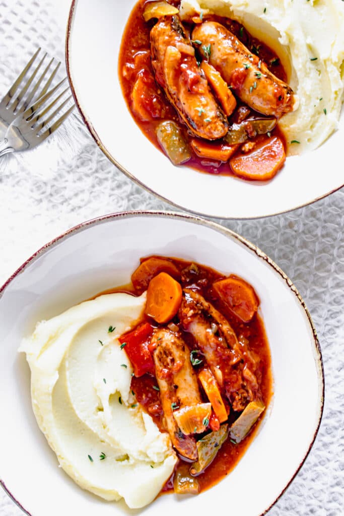 Ultimate Slow Cooker Sausage Casserole