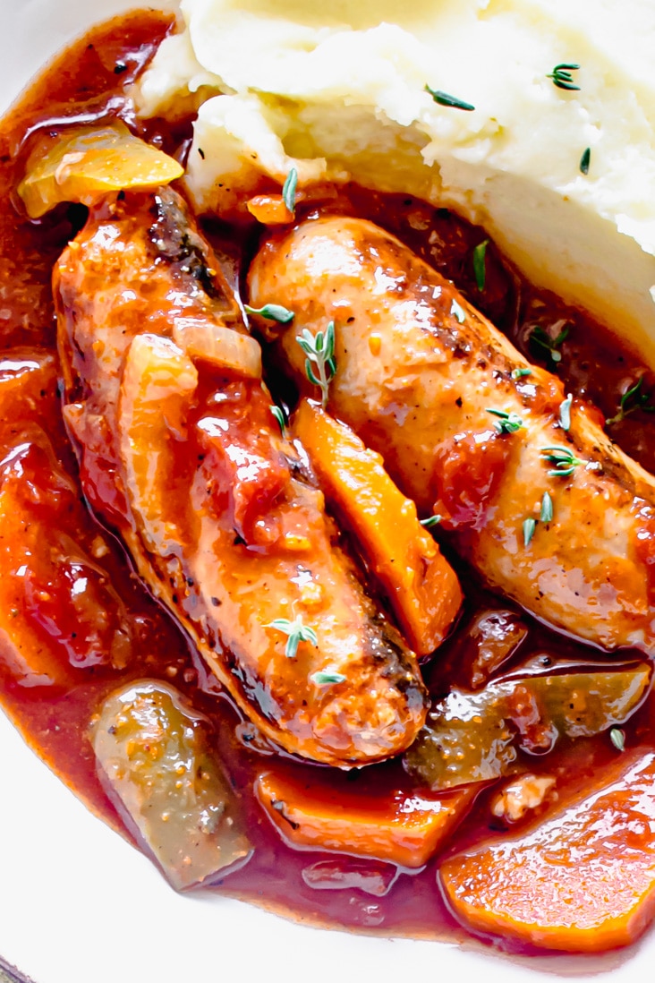 Slow Cooker Sausage Casserole Recipe, Easy & Delicious