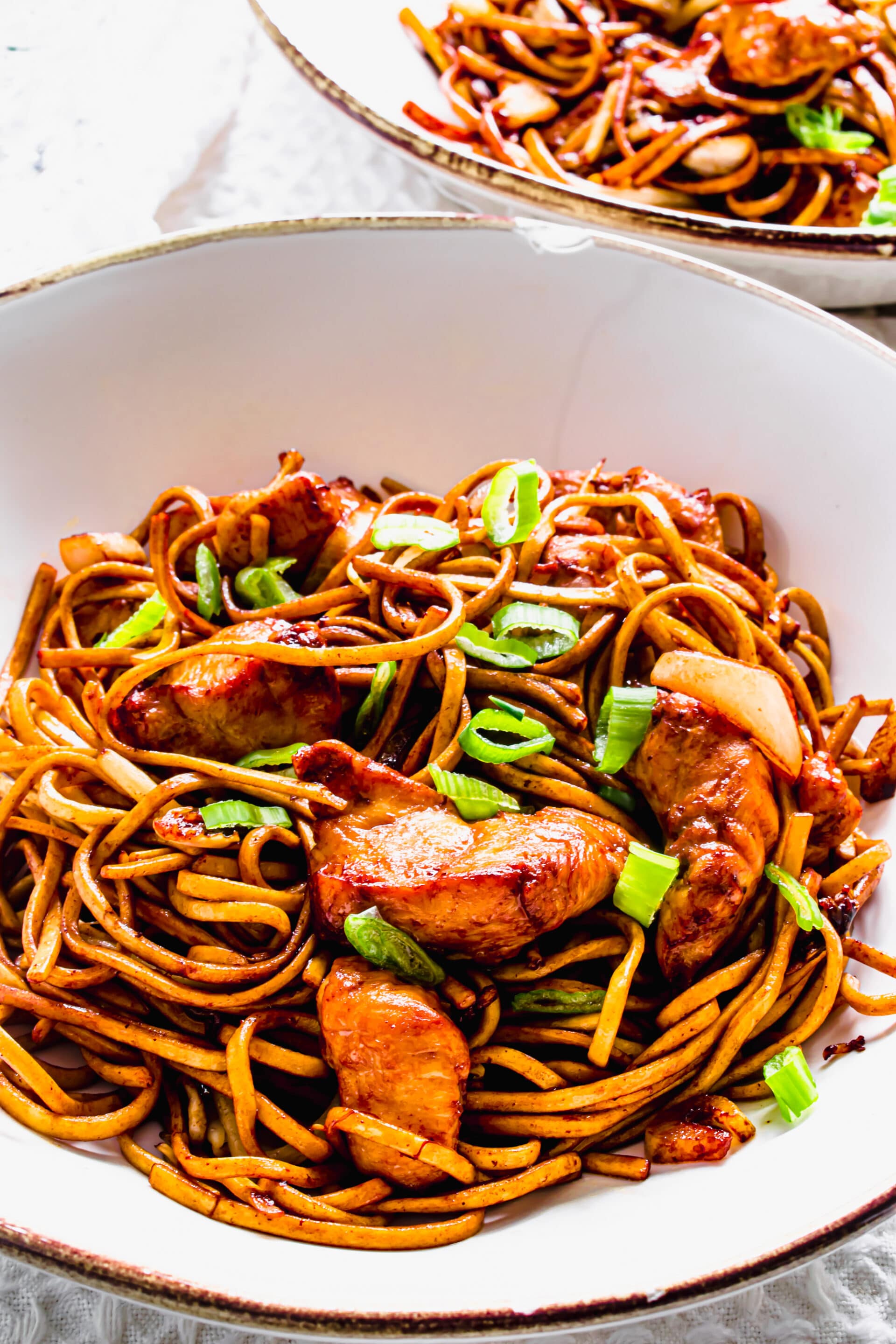 Actifry Chicken Chow Mein Recipe | Under 500 calories | Hint Of Helen