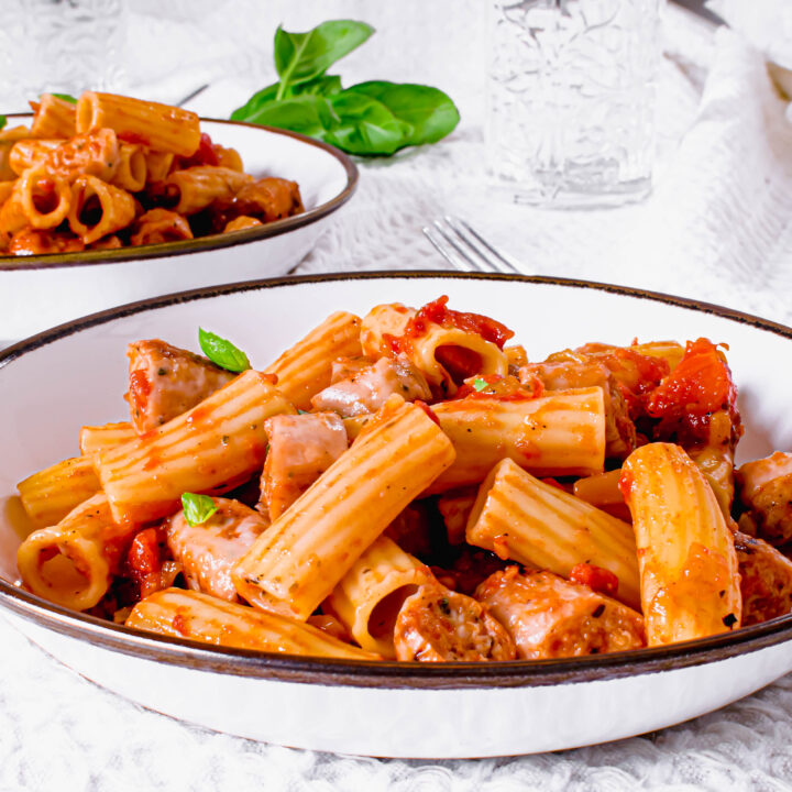 Sausage tomato deals pasta