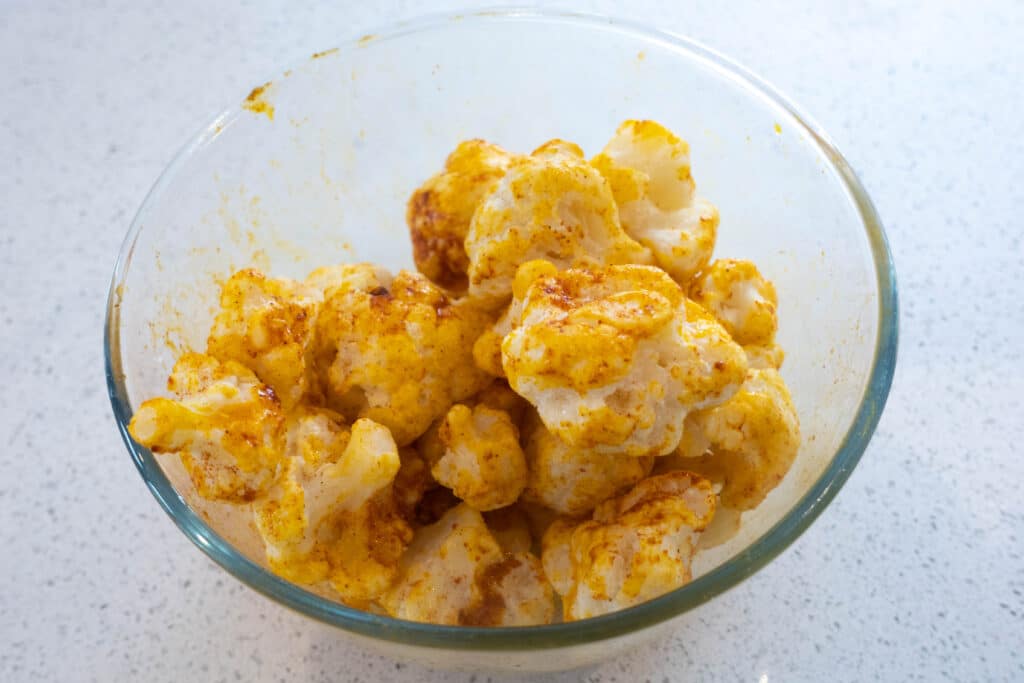 cauliflower in spices