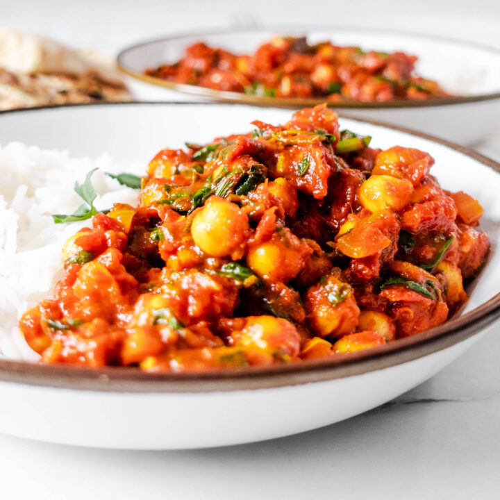 Chana Saag (Chickpea & Spinach Curry)-image