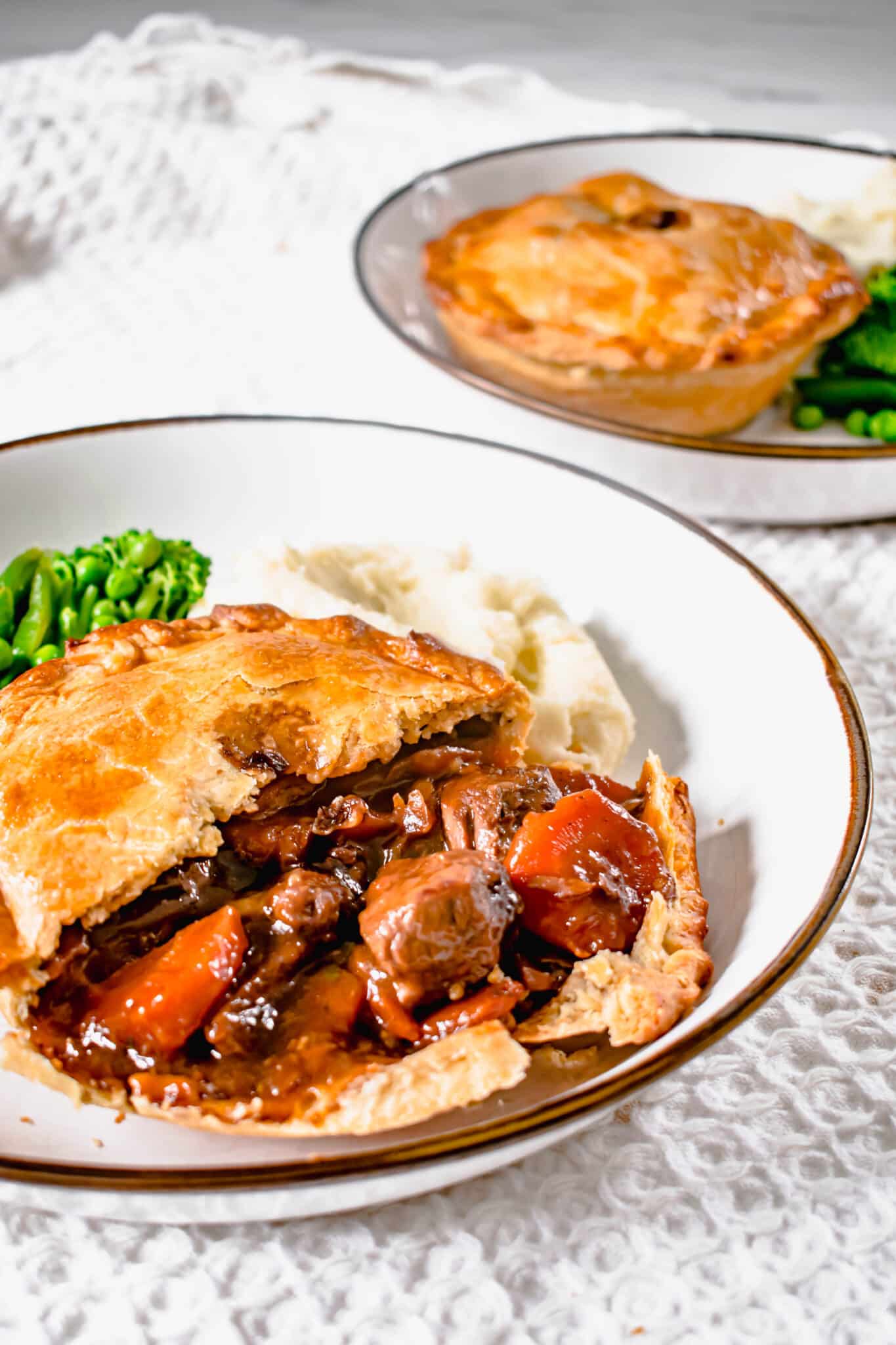 Steak &amp; Ale Pie Recipe | Hint Of Helen