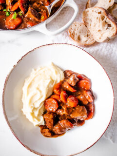 Beef and Ale Stew | Hint of Helen