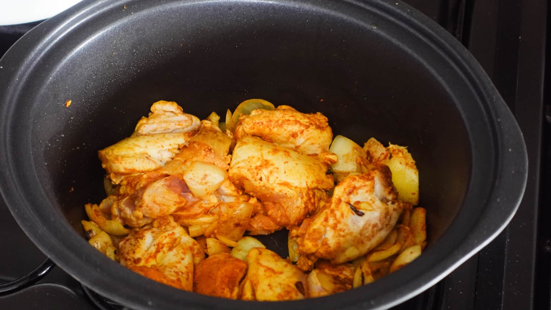Slow Cooker Chicken Curry Recipe Hint Of Helen