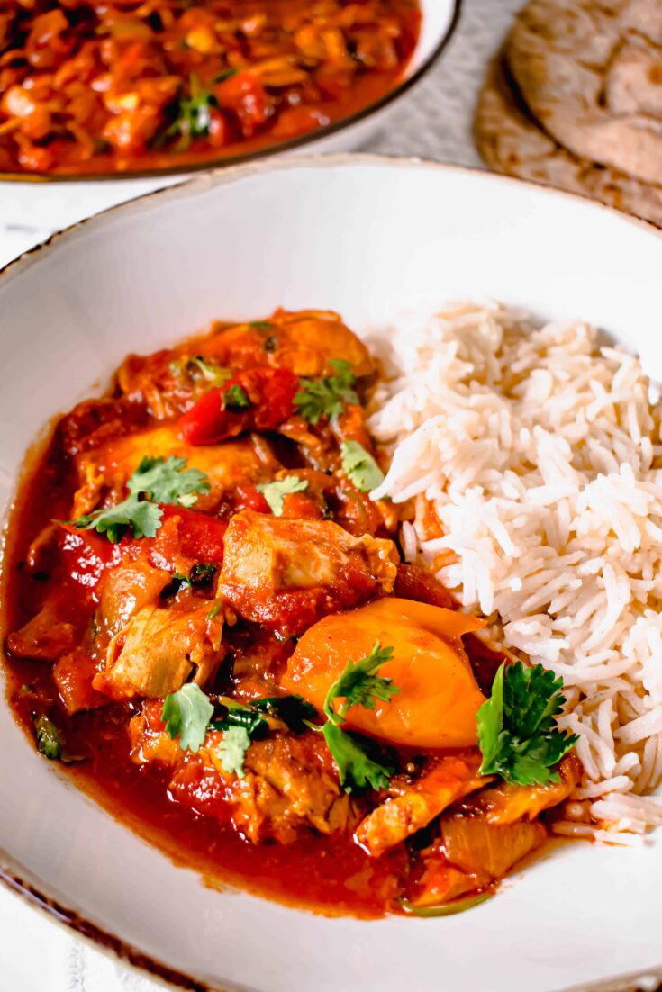 Slow cooker chicken thigh curry