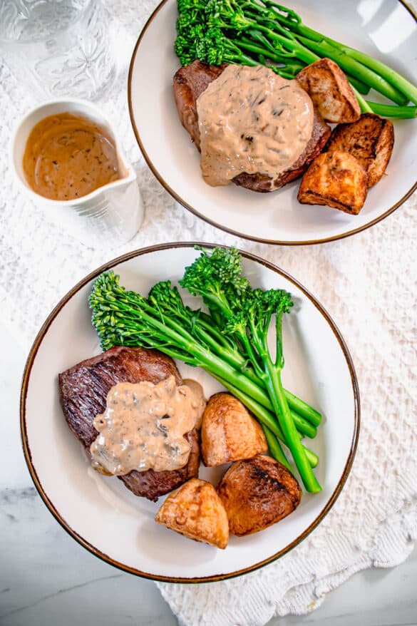 Easy Peppercorn Sauce Recipe (No Alcohol) Hint Of Helen