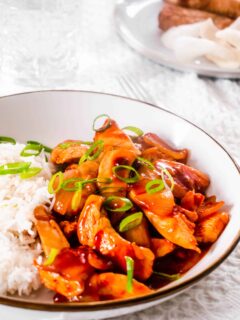 Chicken in peking sauce