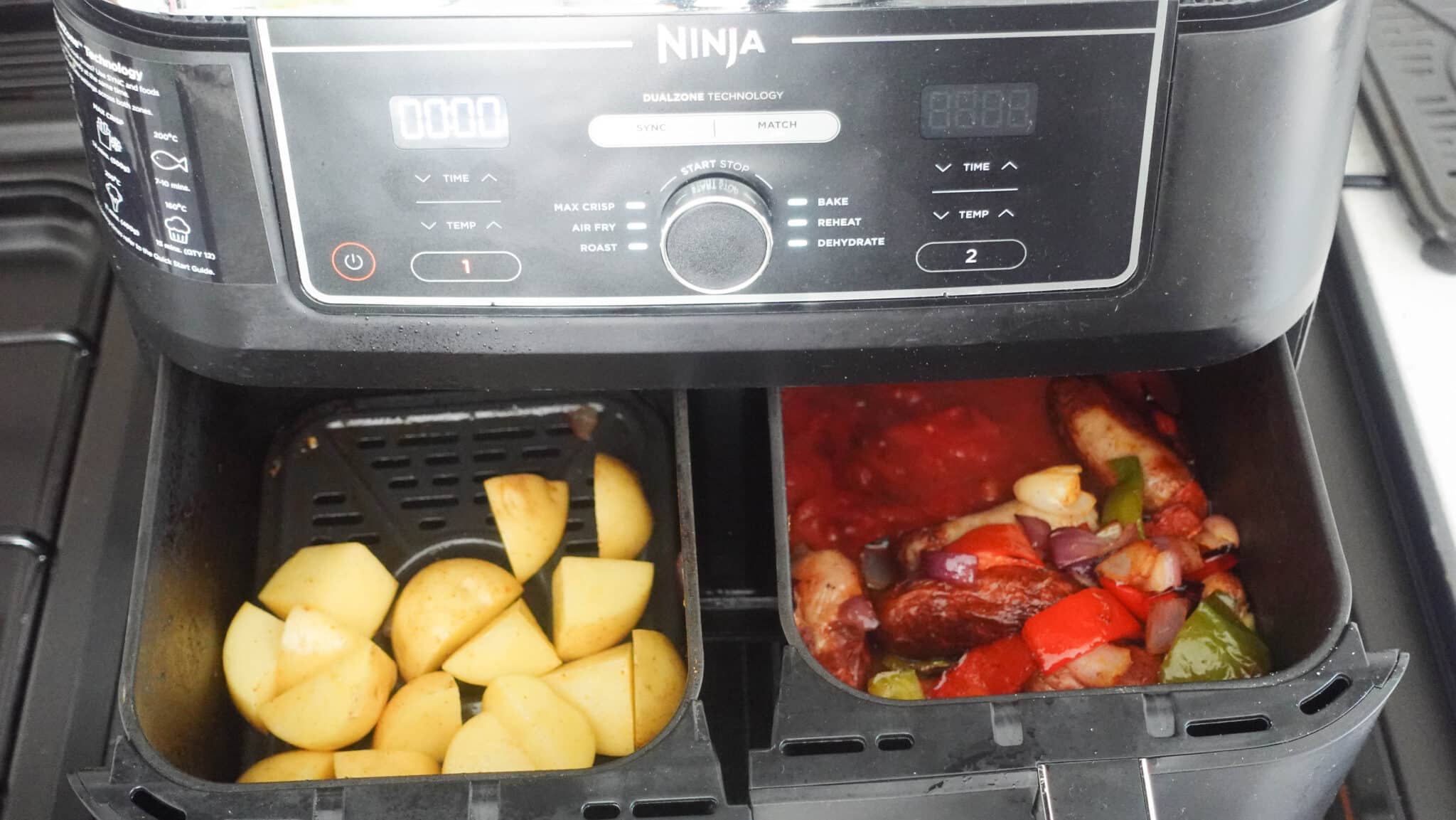 Sausage Casserole Ninja Dual Air Fryer Recipe Hint Of Helen