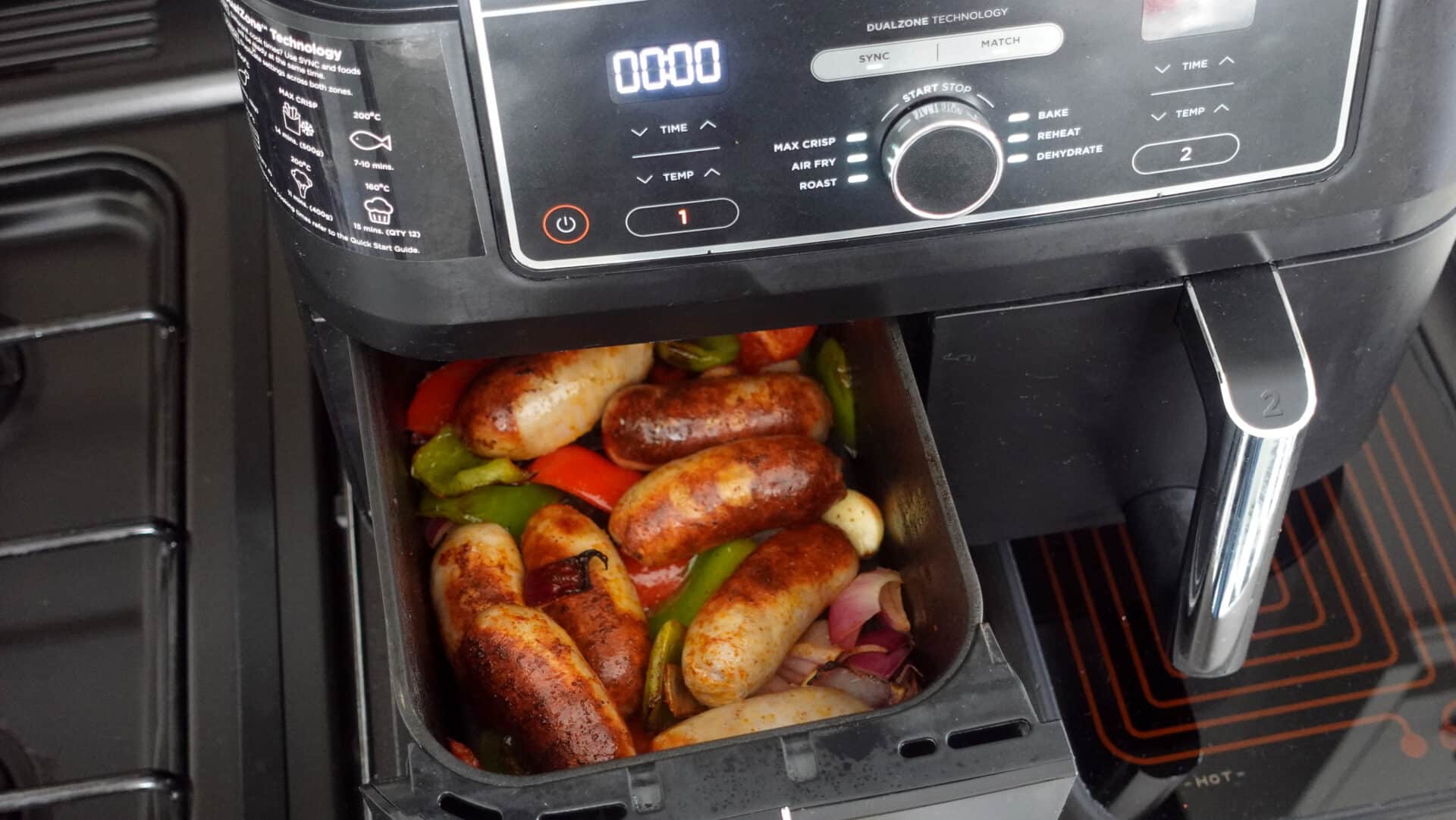 Sausage Casserole Ninja Dual Air Fryer Recipe Hint Of Helen