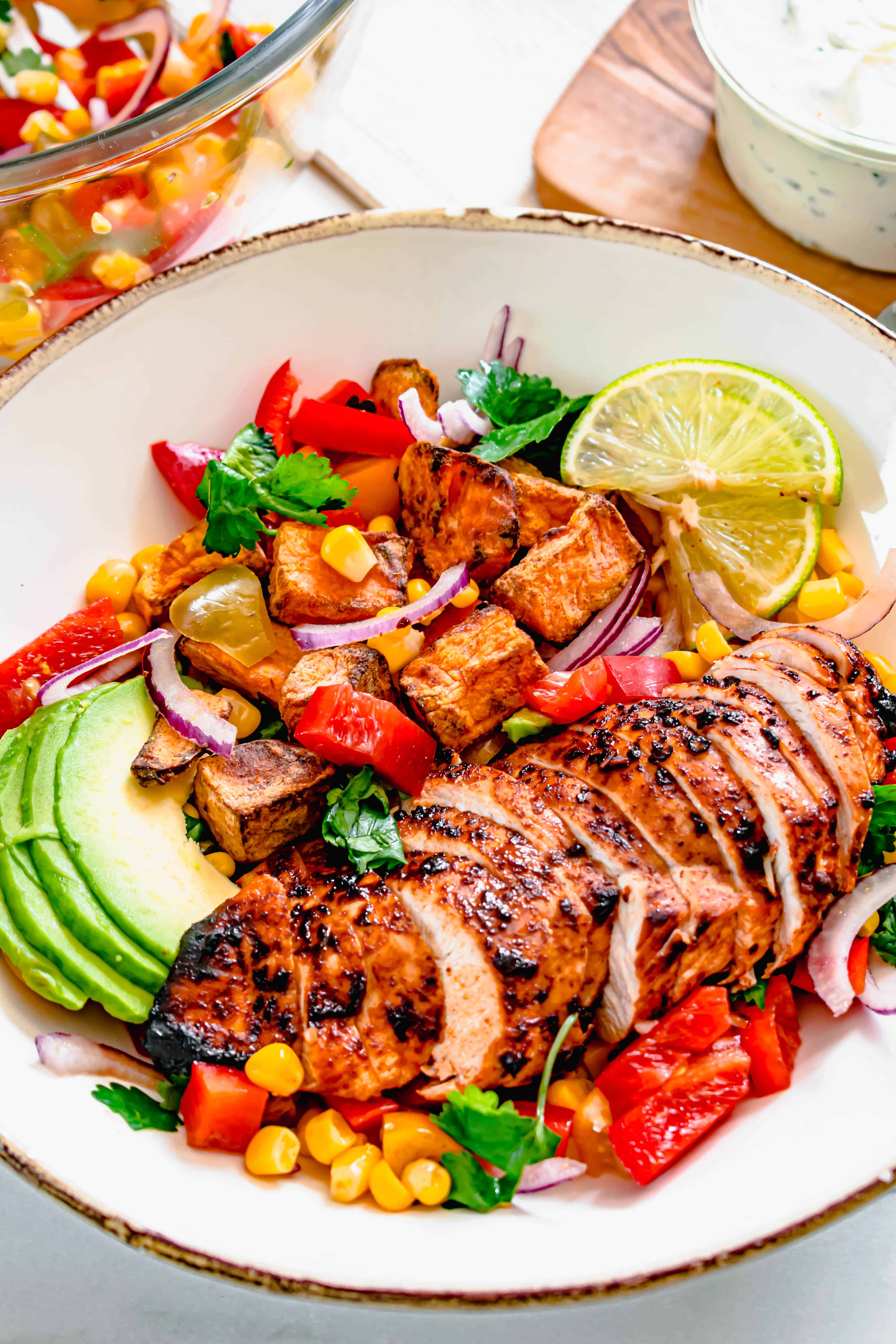 Ninja dual air fryer chipotle chicken and sweet potato recipe
