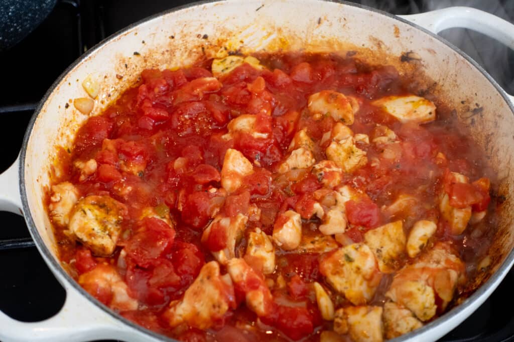 tomatoes in chicken

