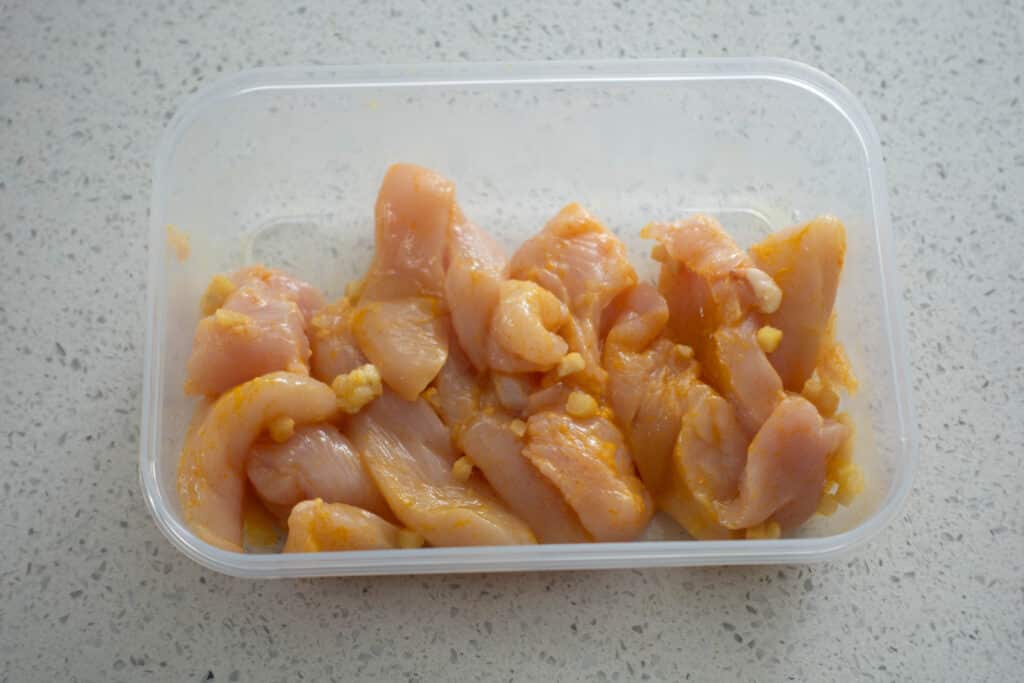marinate for ginger low fodmap chicken