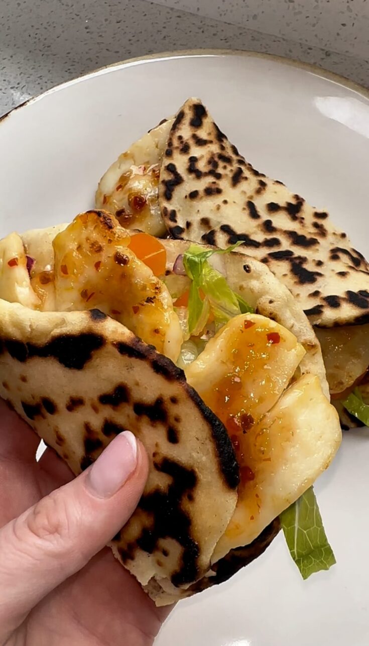 Actifry Halloumi Wrap