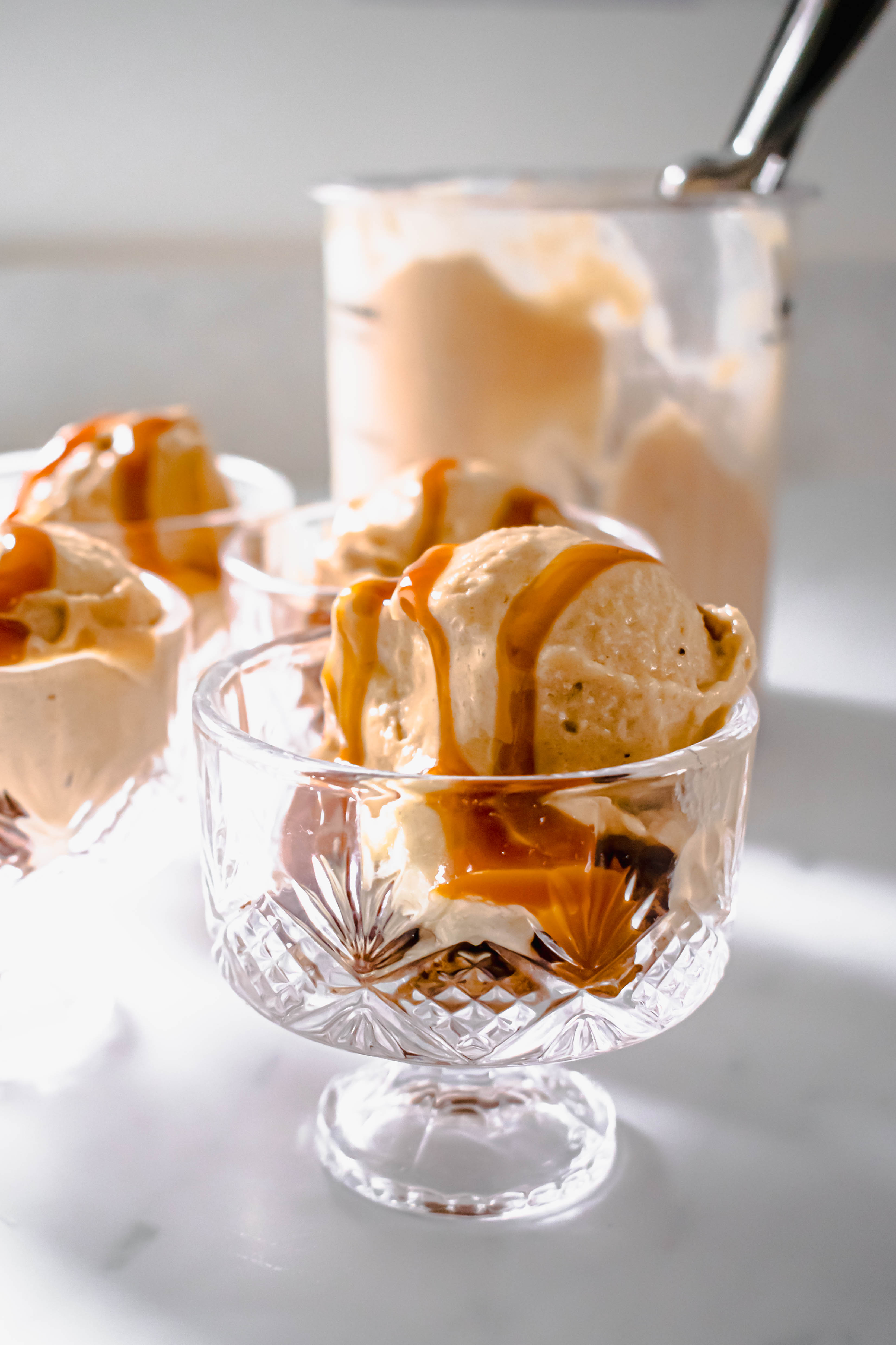 Ninja creami recipe butterscotch banana pots