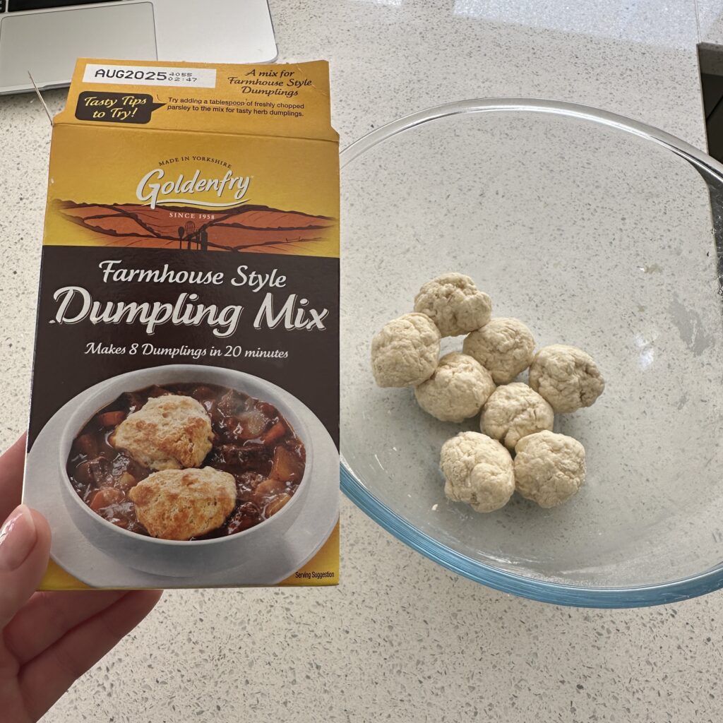 dumpling mix for casserole from b&m