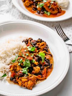 Caribbean Chicken Thigh Curry Recipe