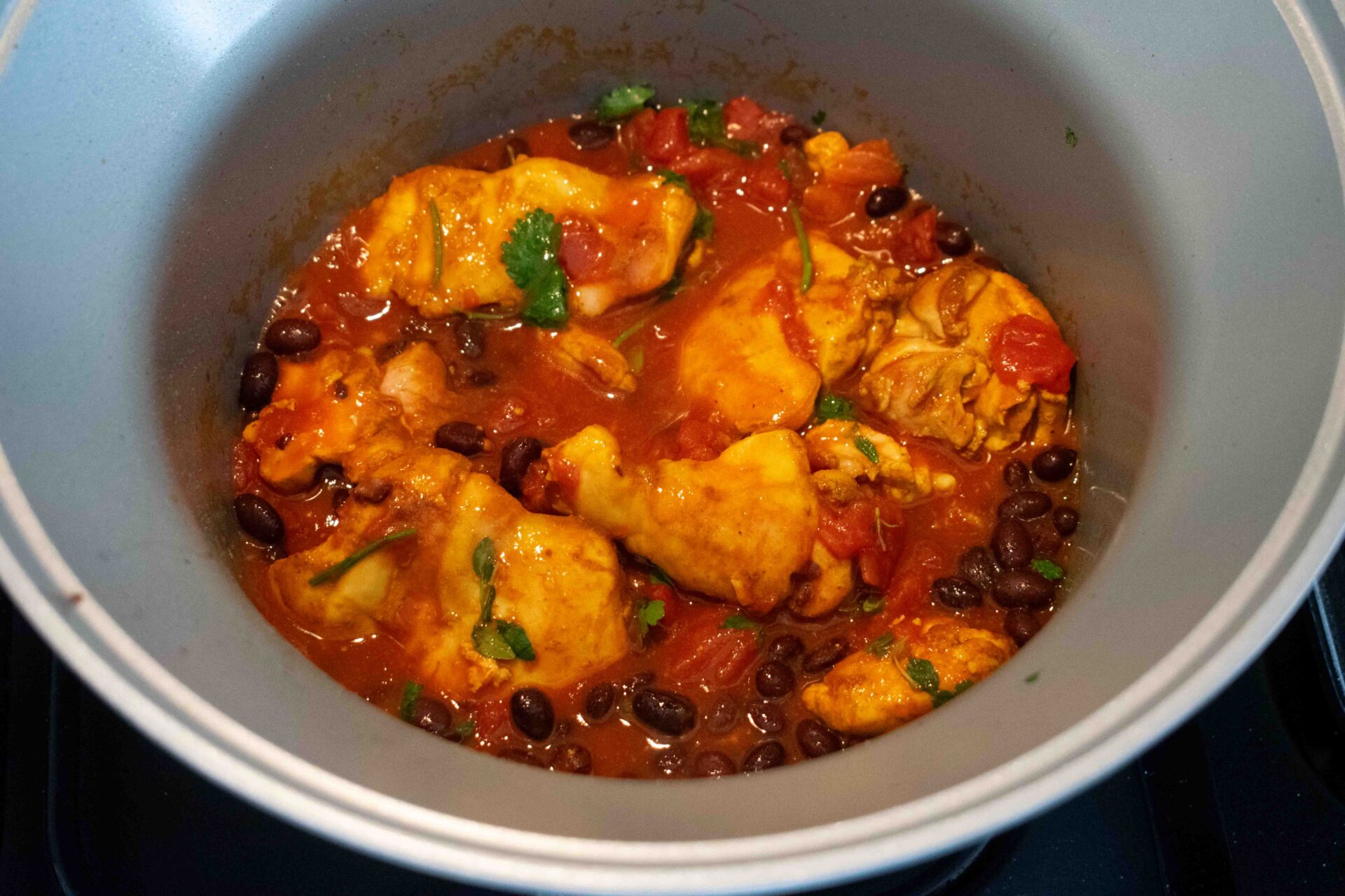 Slow Cooker Caribbean Chicken Thigh Curry | Hint Of Helen