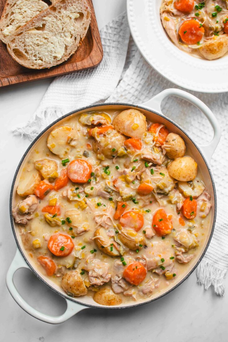 Chicken, Leek & Potato Casserole