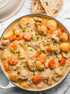 Chicken, Leek & Potato Casserole - Le Creuset