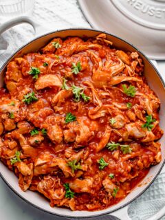 Greek Chicken Casserole (Kotopoulo Yiahni)