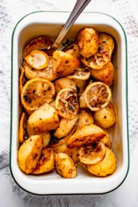 Lemon Roasted Greek Potatoes