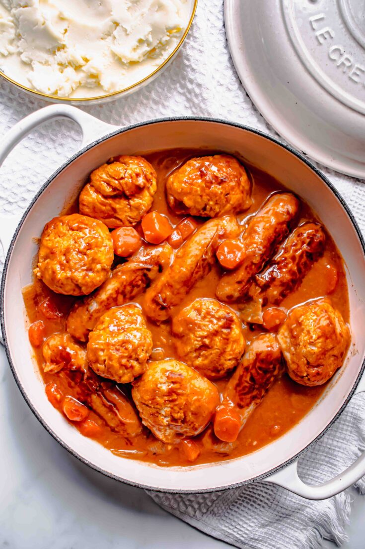 chicken sausage casserole