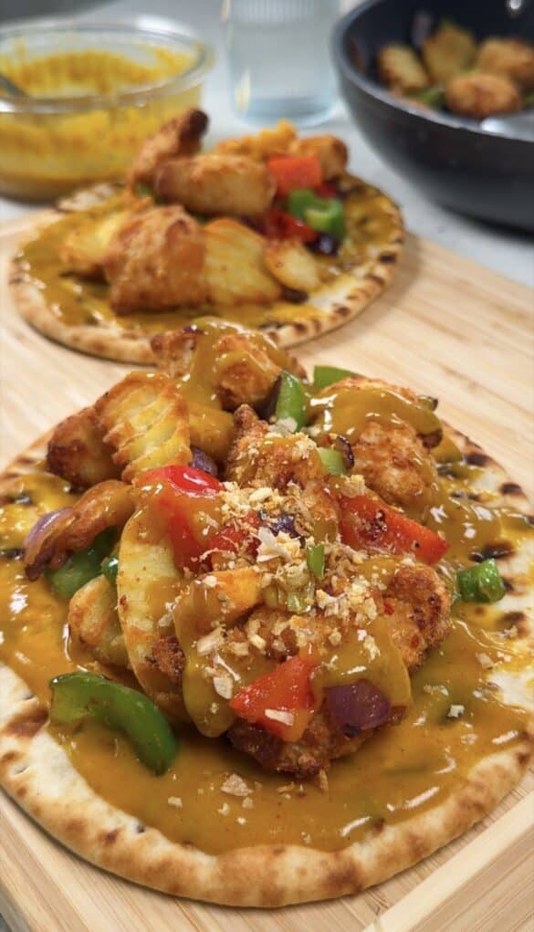 Salt & Pepper Fakeaway Flatbread