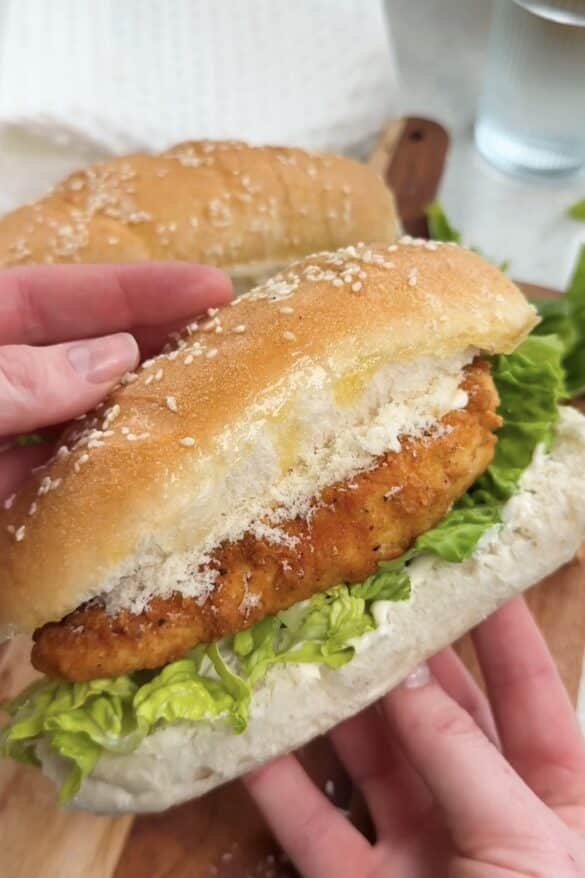 KFC Style Parmesan Garlic Subs