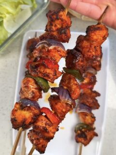 Chicken Tikka Kebabs