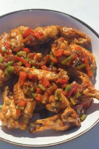 Sticky Chilli chicken Wings
