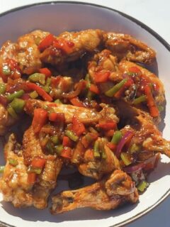 Sticky Chilli chicken Wings