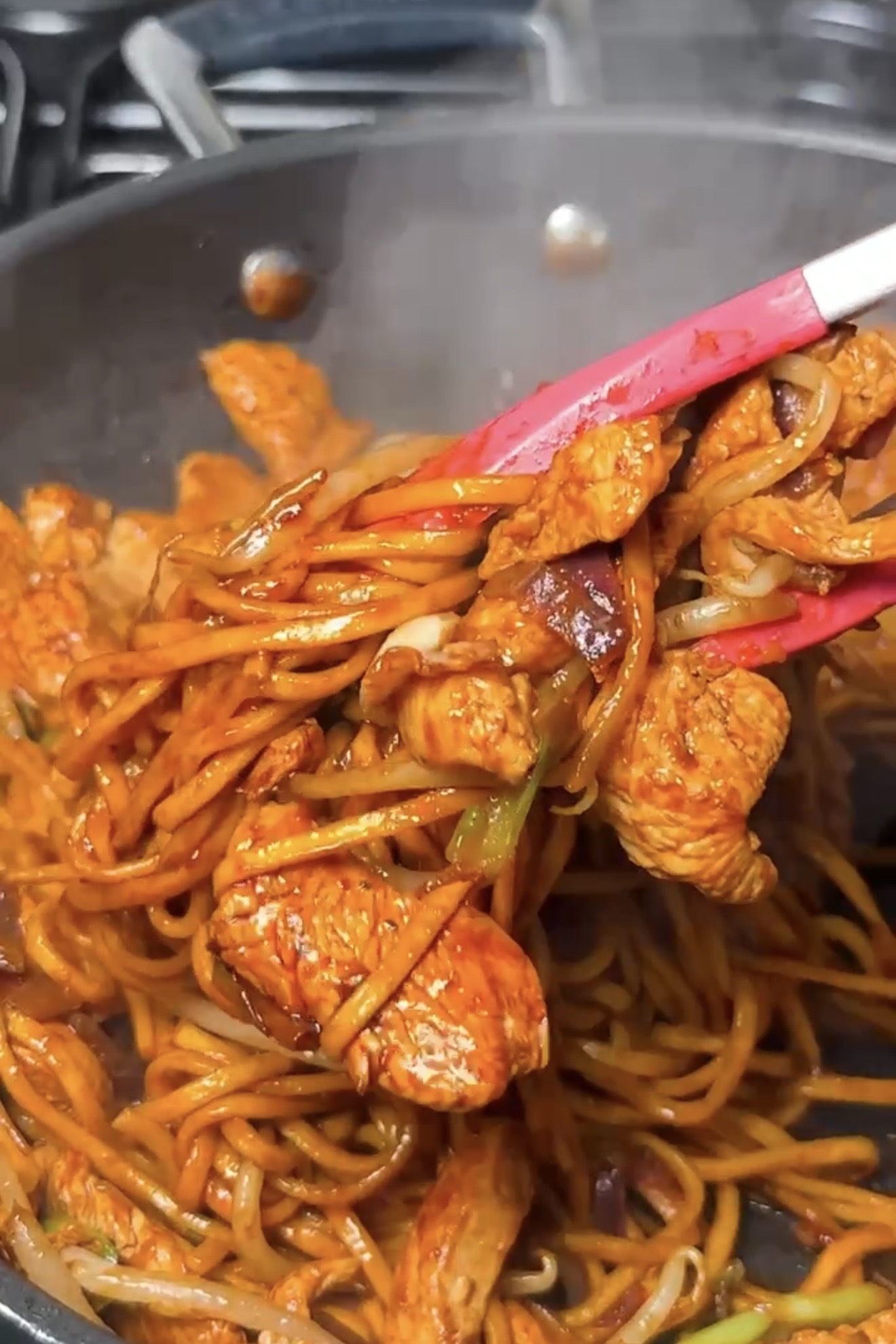 Easy chicken chow mein recipe