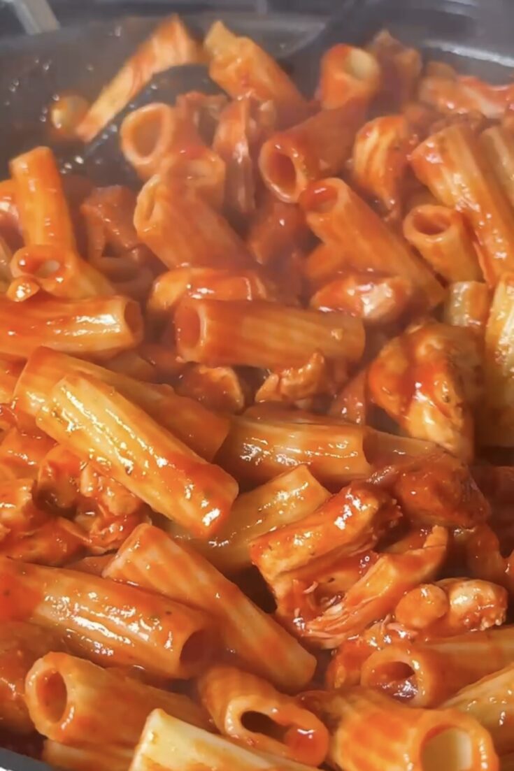 Easy Chicken and Chorizo Pasta