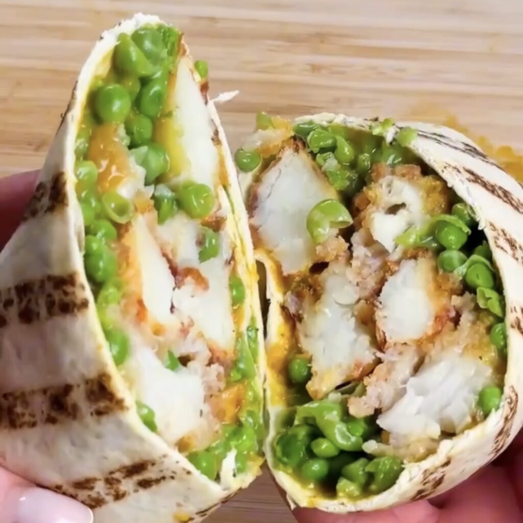 Cut in half to hold easier