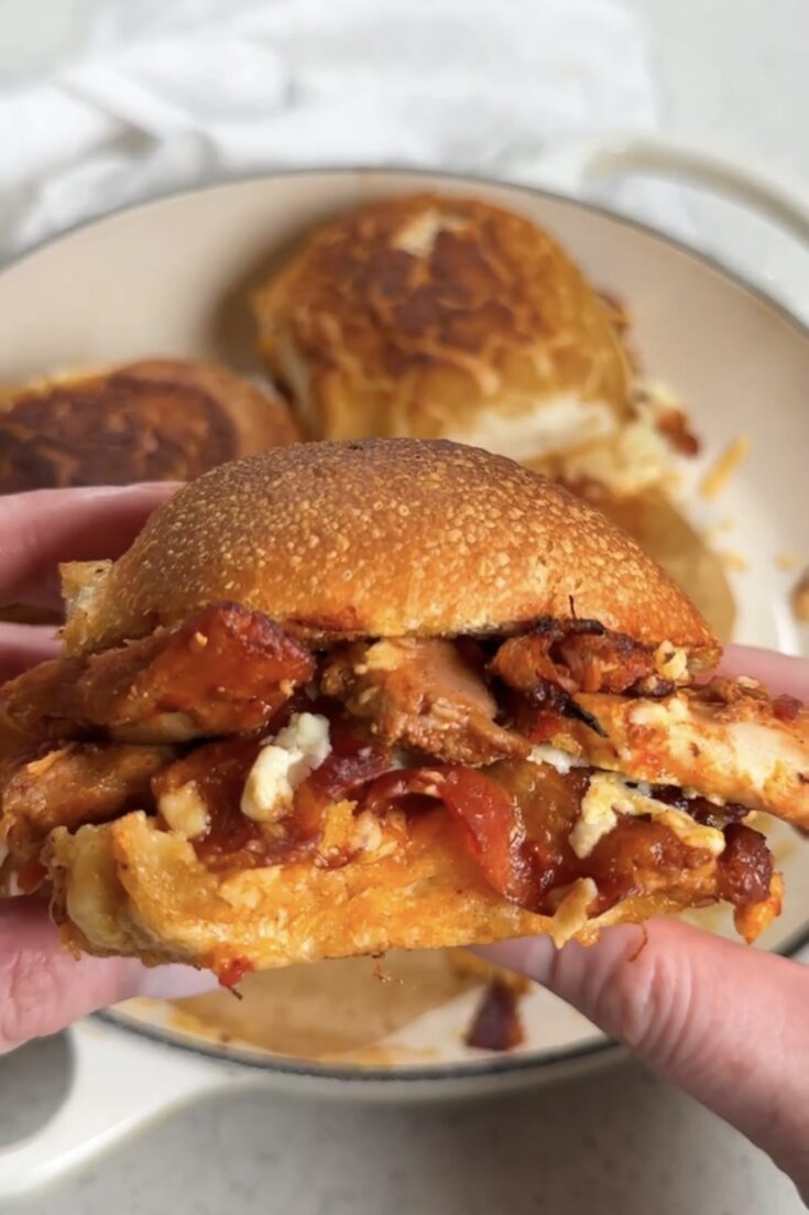 Cheesy Hunter's Chicken Buns recipe