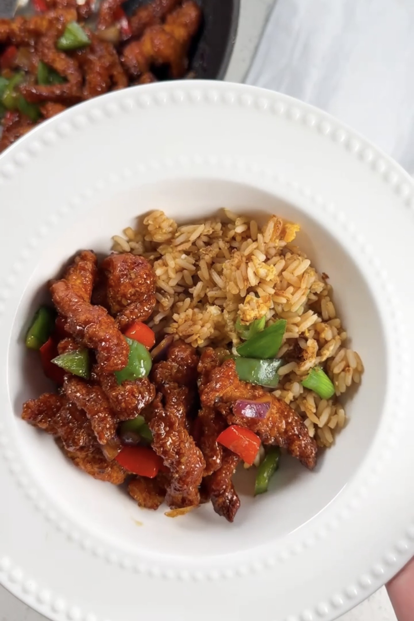 Sticky Chilli Garlic Honey Chicken