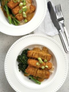 fish finger katsu curry