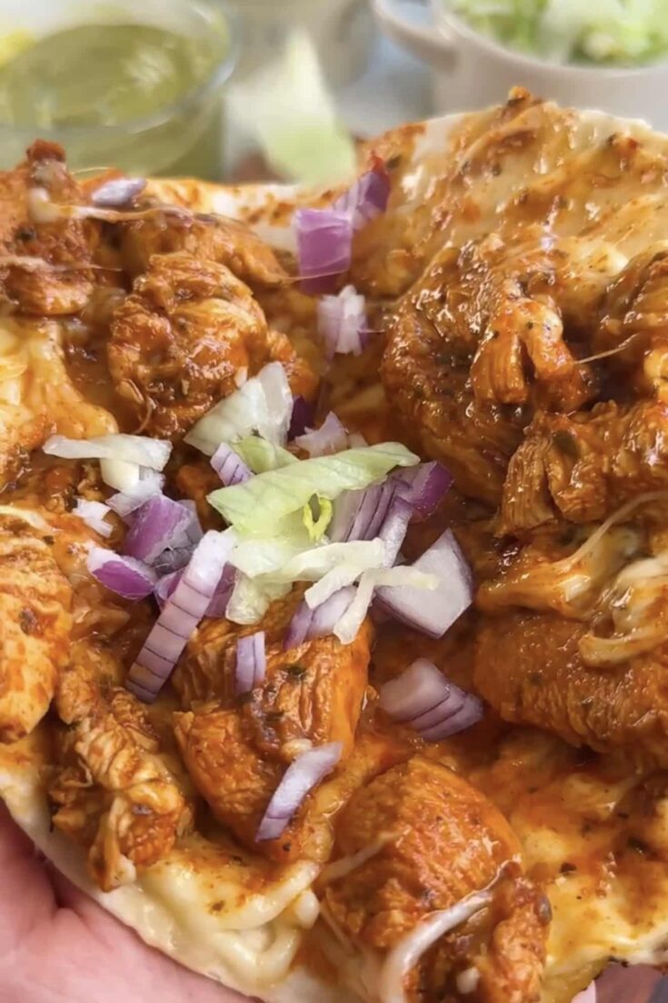 Easy Cheesy Chicken Tacos