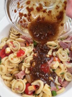 ploughmans pasta salad
